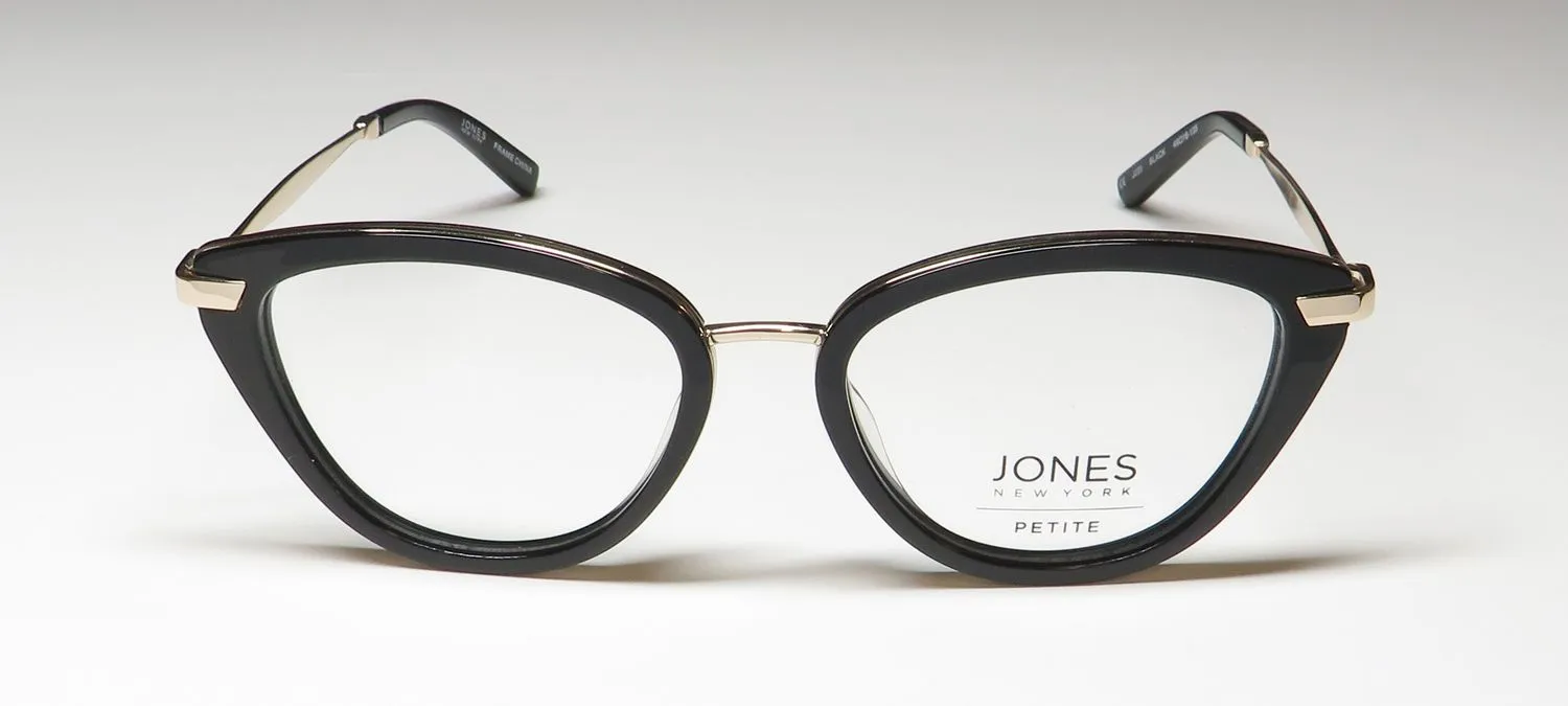 Jones New York J235 Petite black Eyeglasses Black 49mm 3