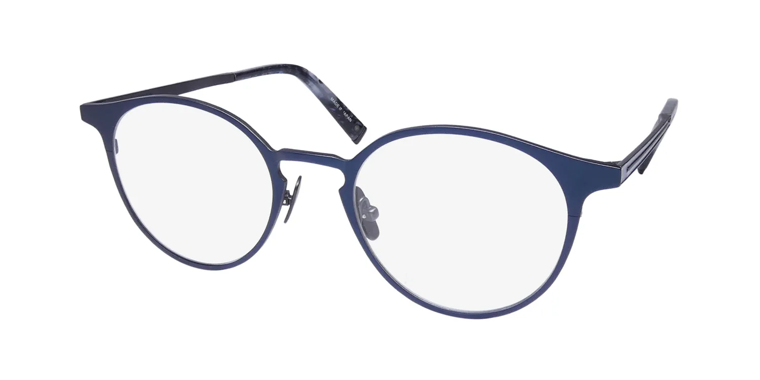 John Varvatos V168 matte navy Eyeglasses Matte Navy 49mm