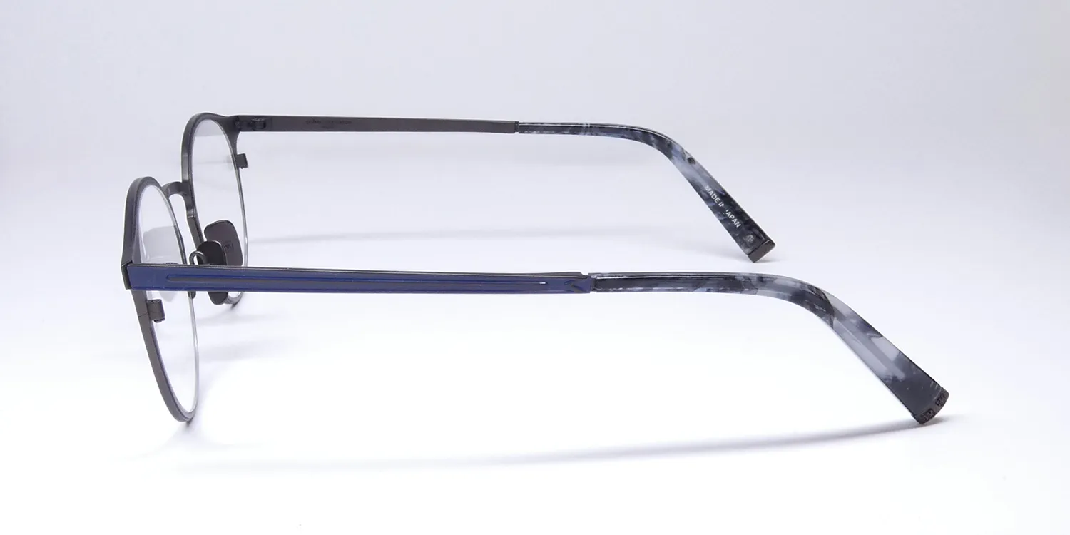 John Varvatos V168 matte navy Eyeglasses Matte Navy 49mm 4