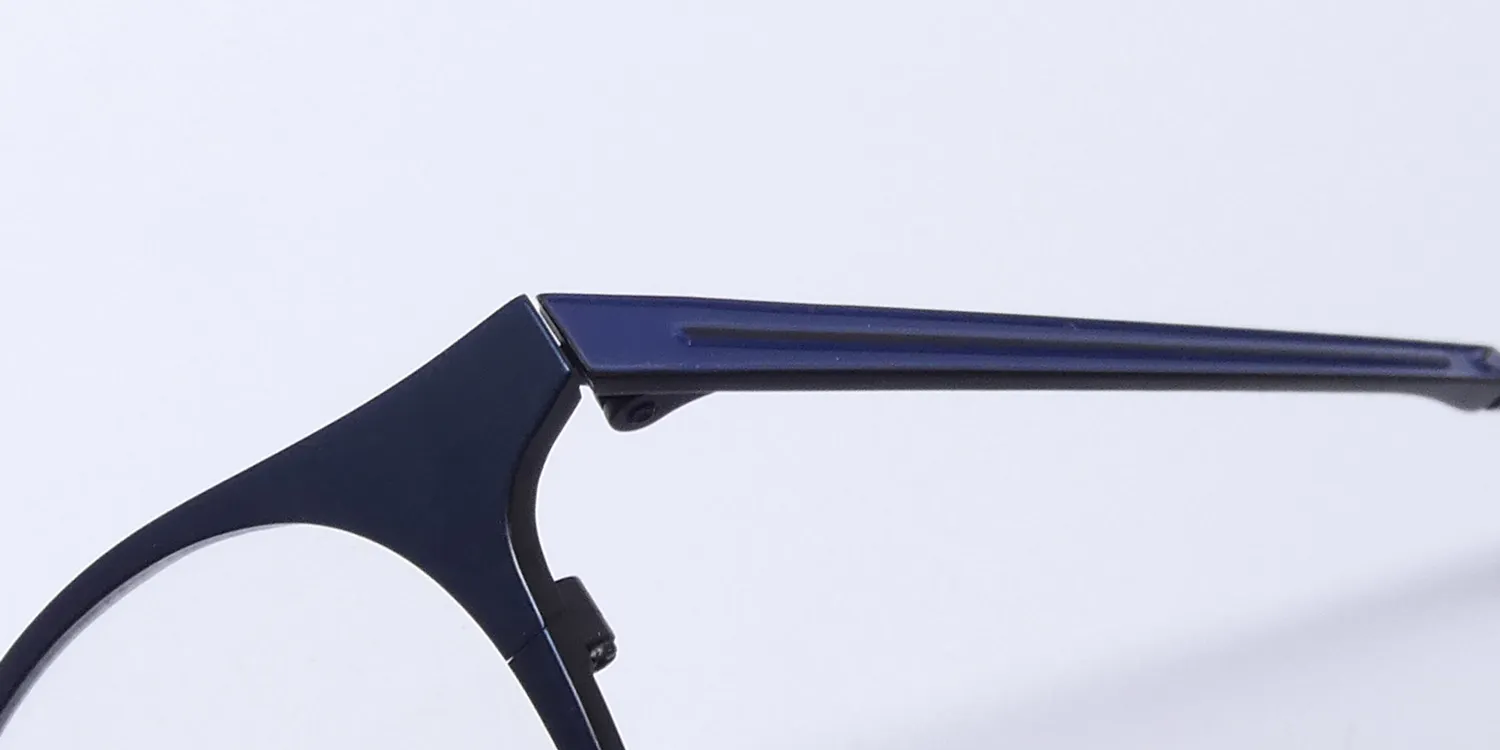 John Varvatos V168 matte navy Eyeglasses Matte Navy 49mm 6