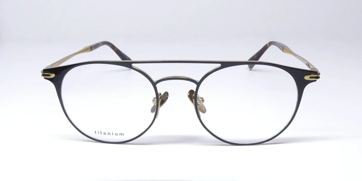 John Varvatos V169 matte black/gold Eyeglasses Matte Black 49mm 3
