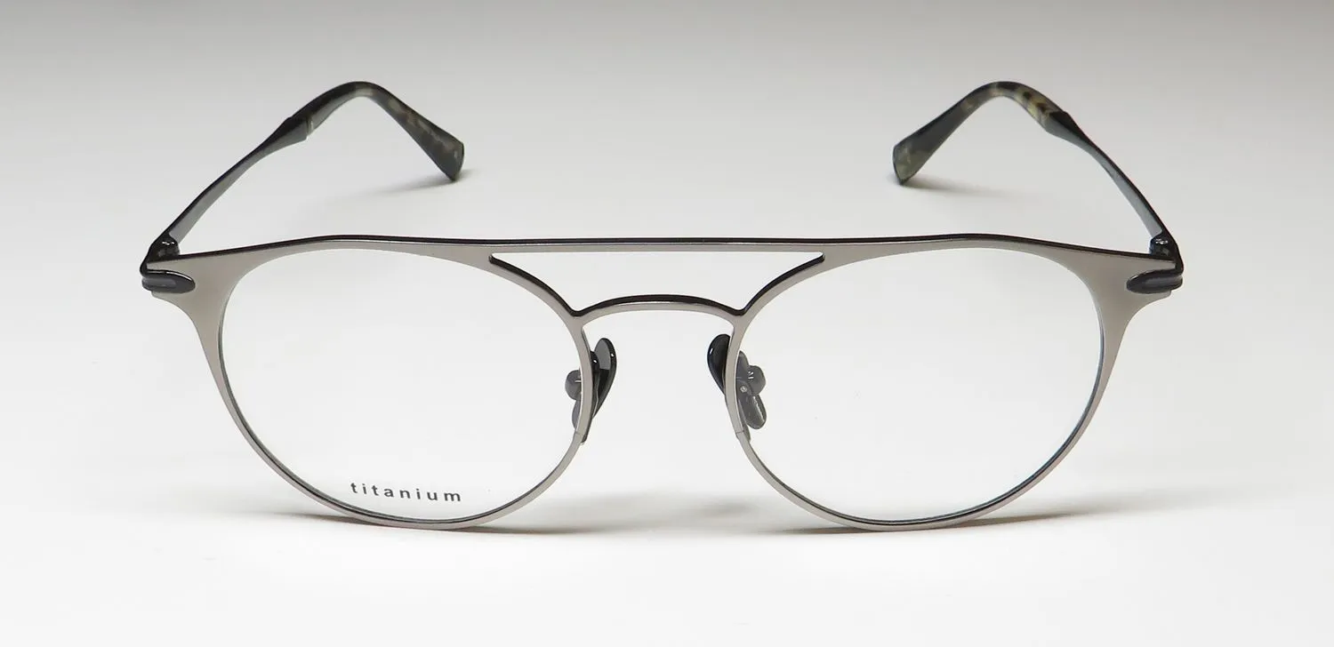 John Varvatos V169 matte gun/black Eyeglasses Matte Gun 49mm 3