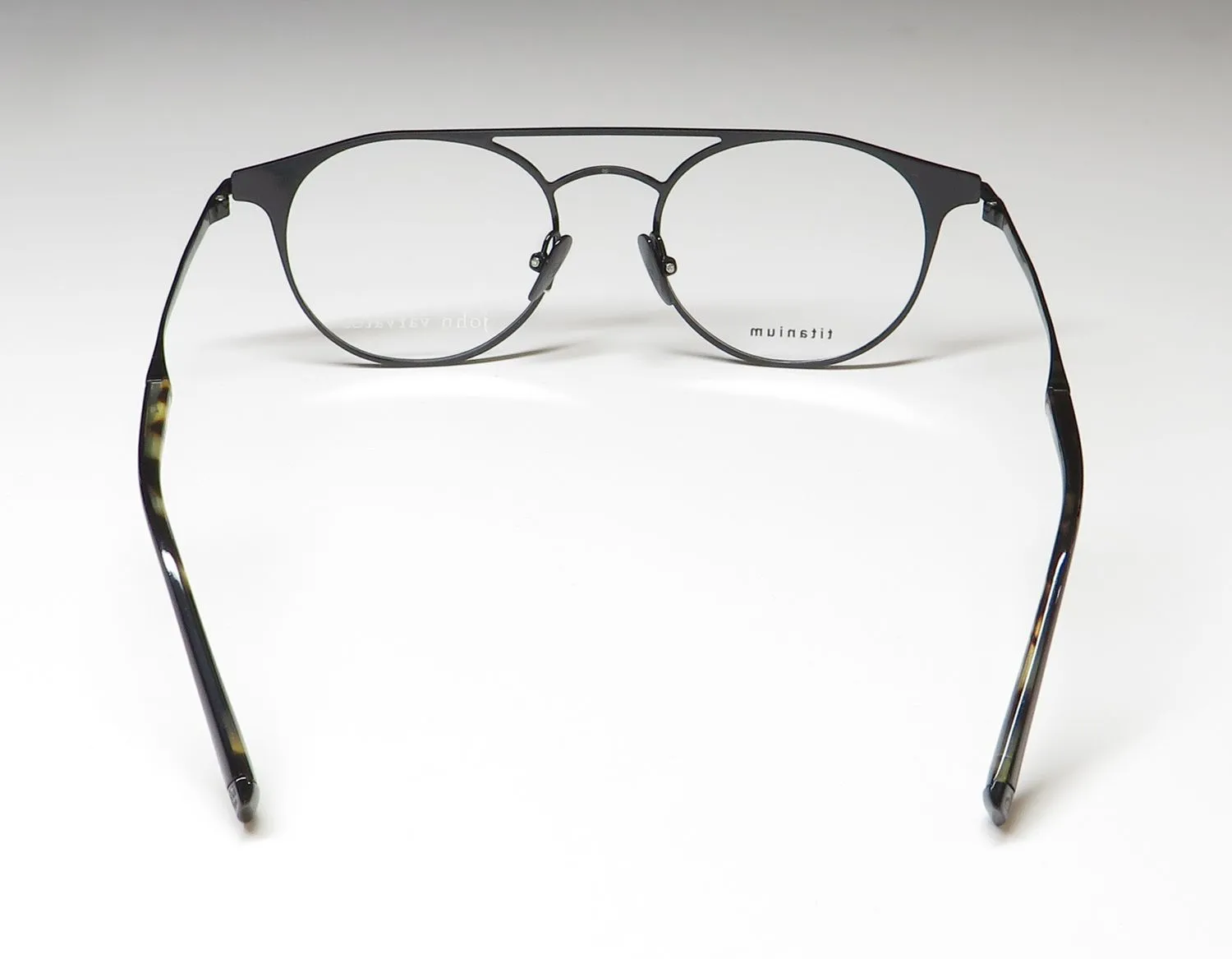 John Varvatos V169 matte gun/black Eyeglasses Matte Gun 49mm 5