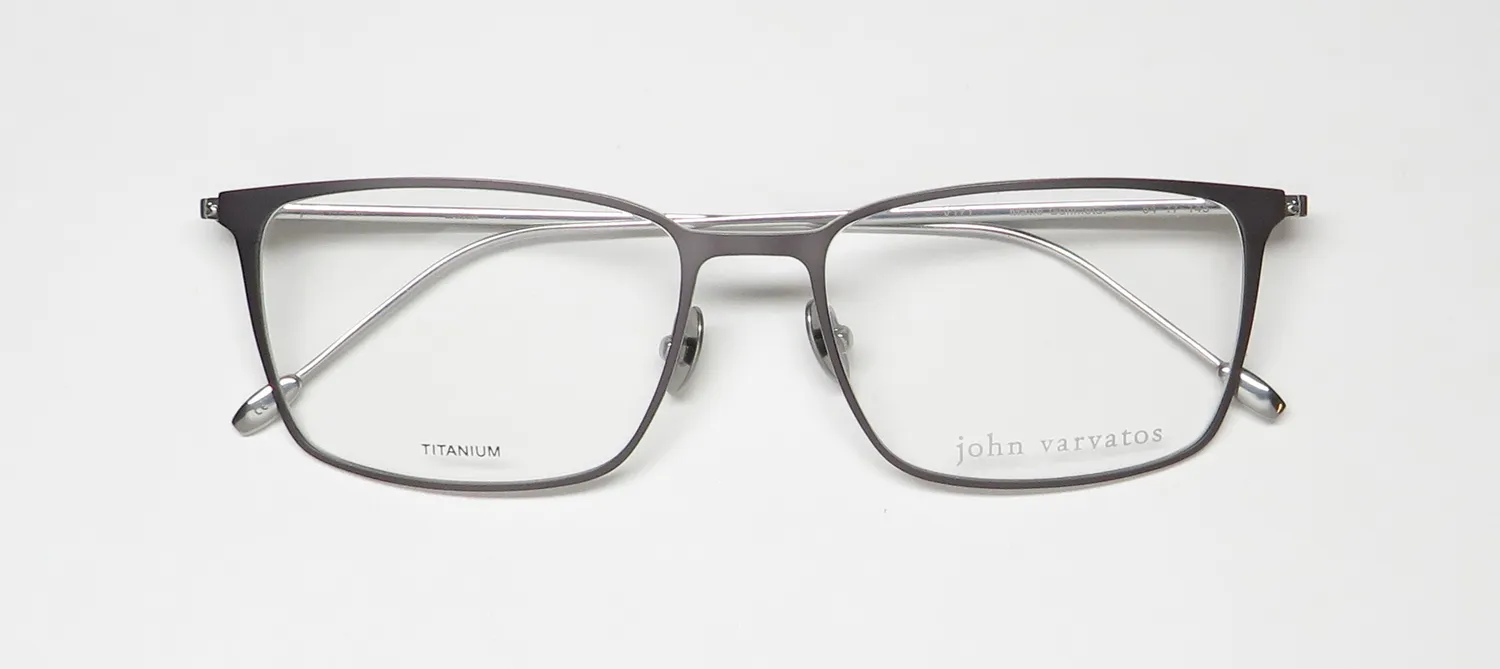 John Varvatos V171 matte gunmetal Eyeglasses Matte Gunmetal 54mm 2