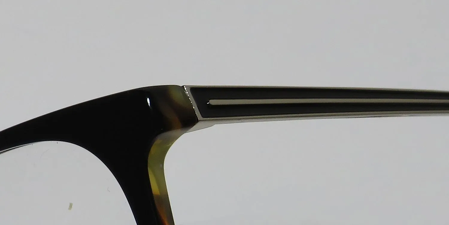 John Varvatos V406 black/ tortoise Eyeglasses Black 53mm 6