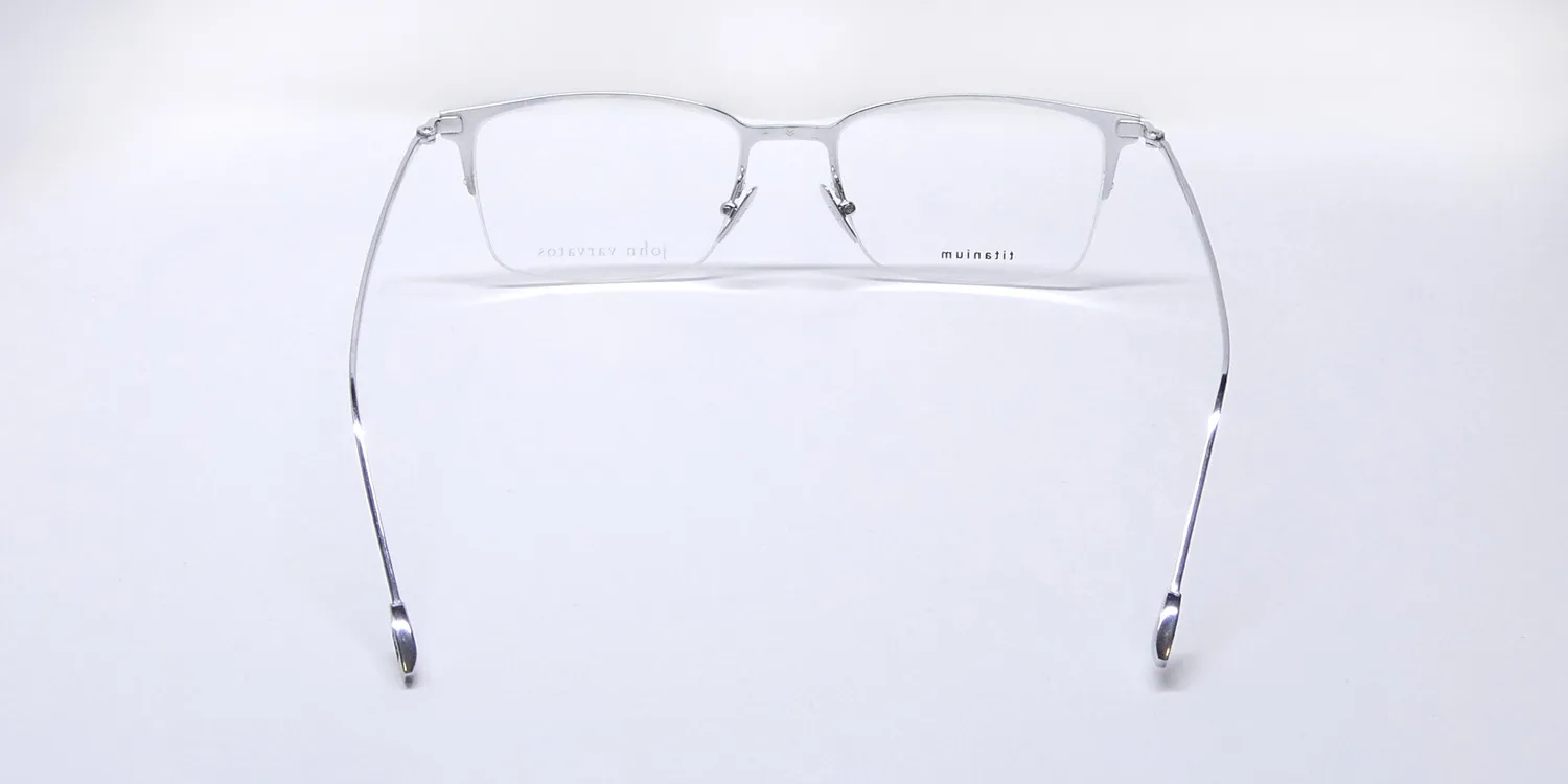 John Varvatos V172 black/silver Eyeglasses Black 55mm 5