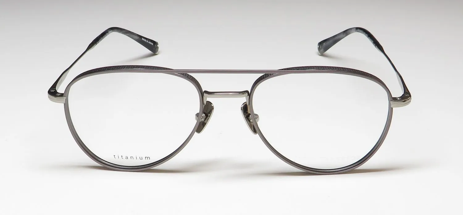 John Varvatos V175 gunmetal/ silver Eyeglasses Gunmetal 54mm 3