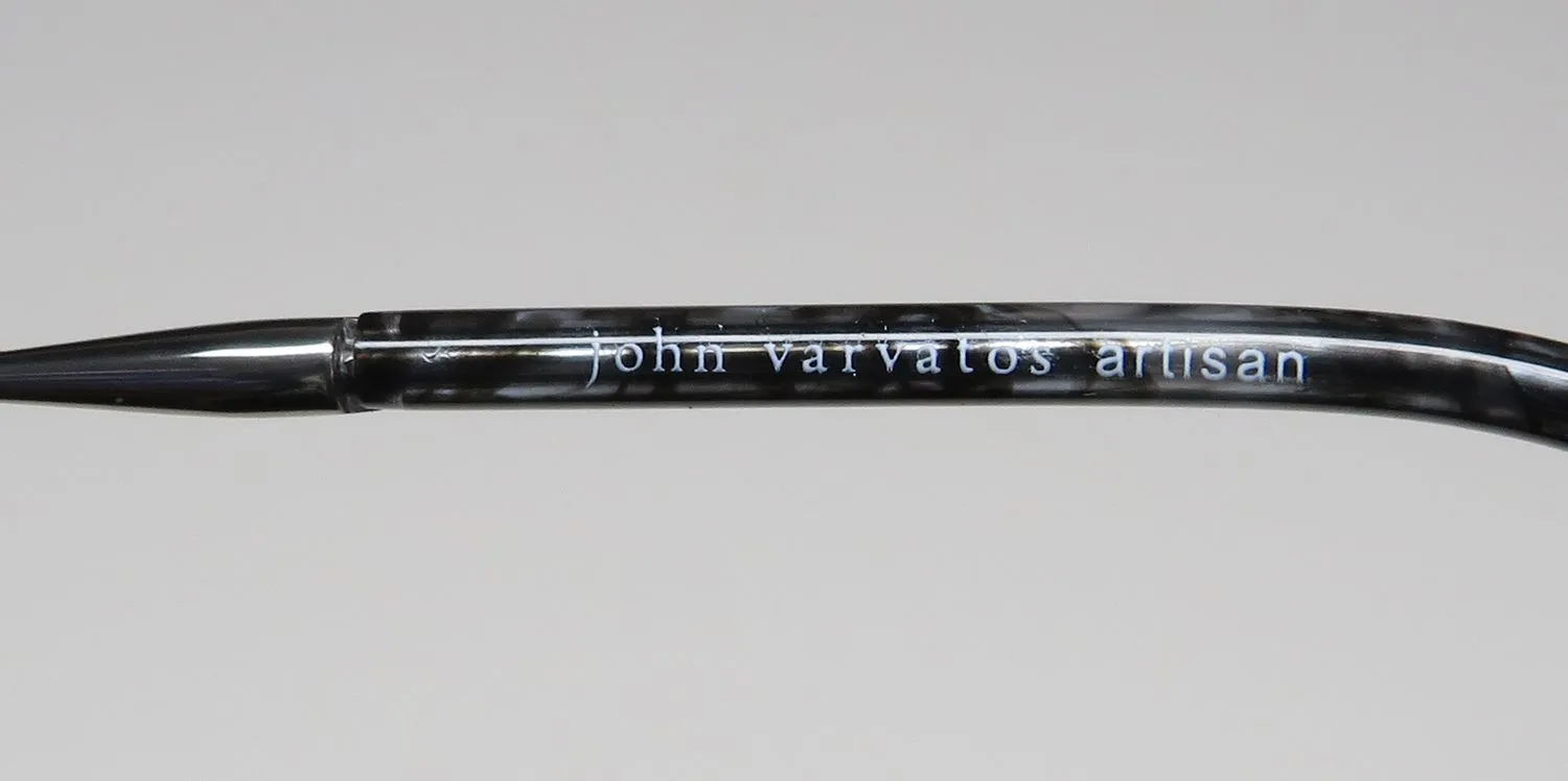John Varvatos V175 gunmetal/ silver Eyeglasses Gunmetal 54mm 7
