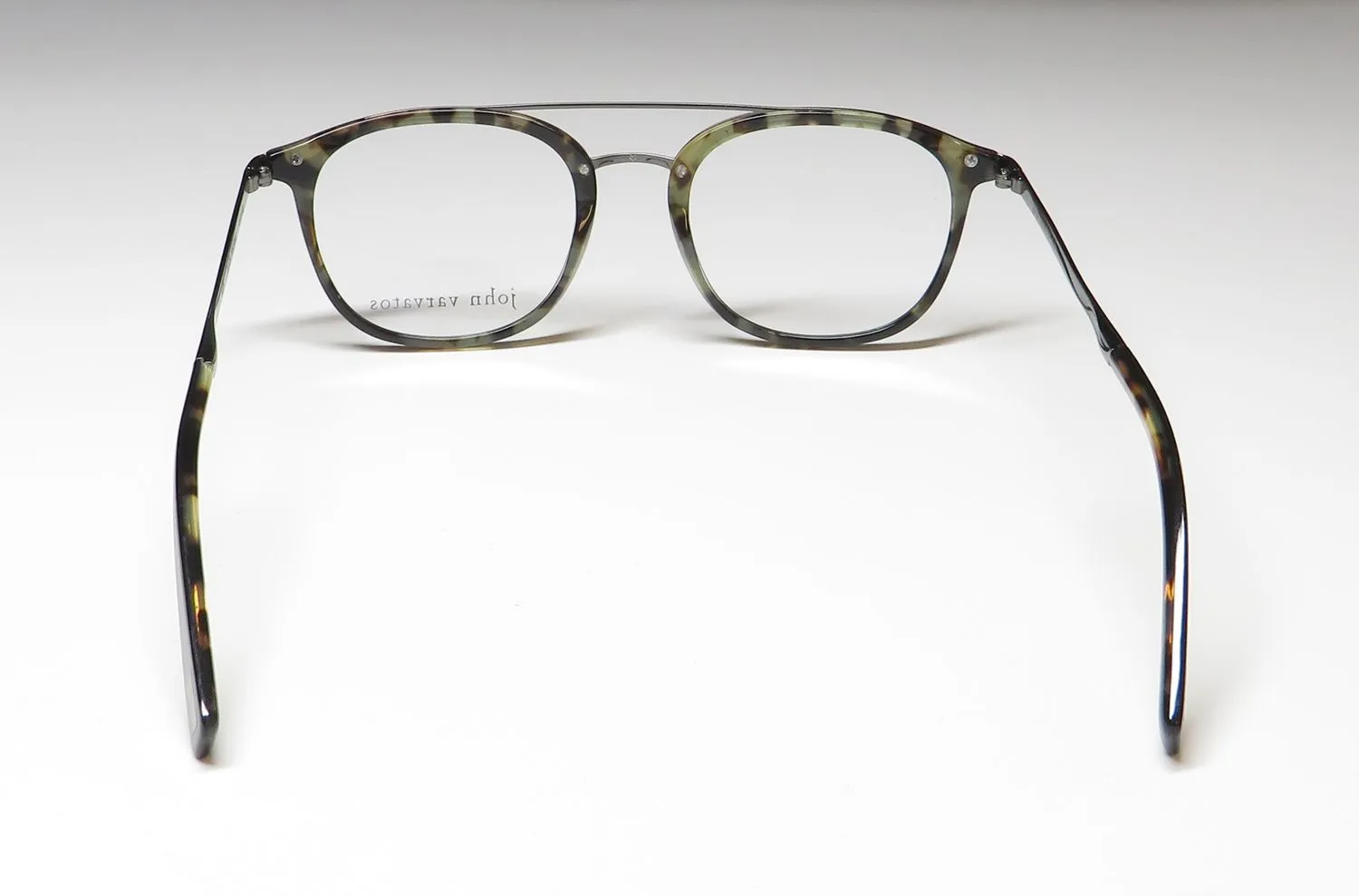 John Varvatos V378 black/ tortoise Eyeglasses Black 49mm 5