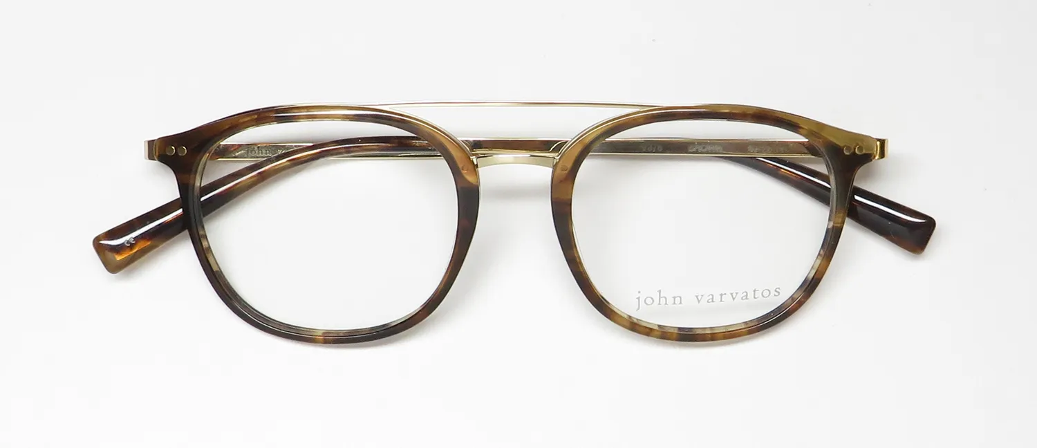 John Varvatos V378 brown Eyeglasses Brown 49mm 2