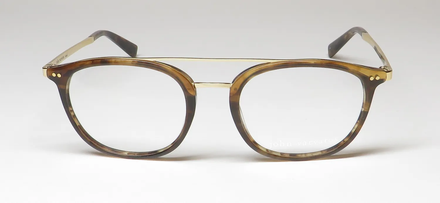 John Varvatos V378 brown Eyeglasses Brown 49mm 3