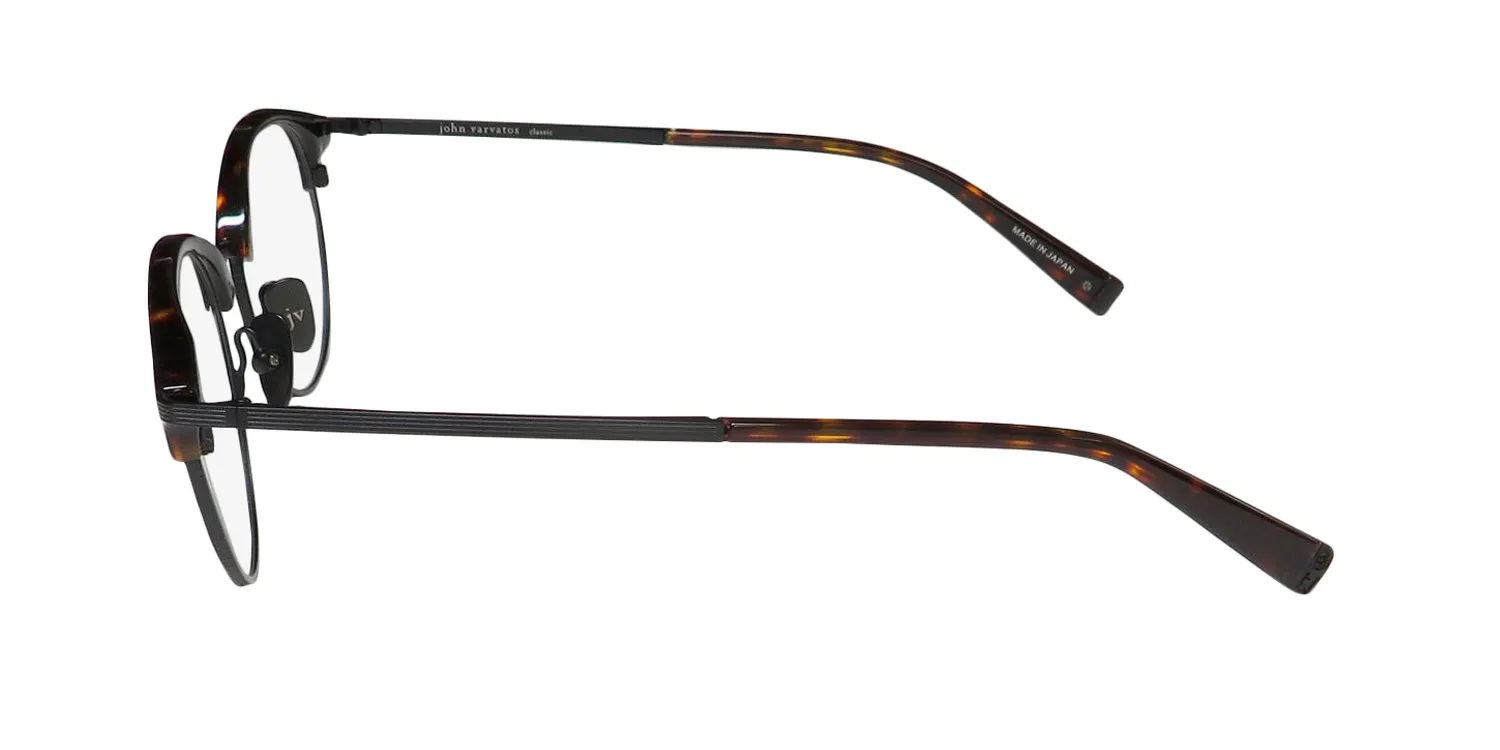 John Varvatos V407 tortoise Eyeglasses Tortoise 50mm Unisex 4