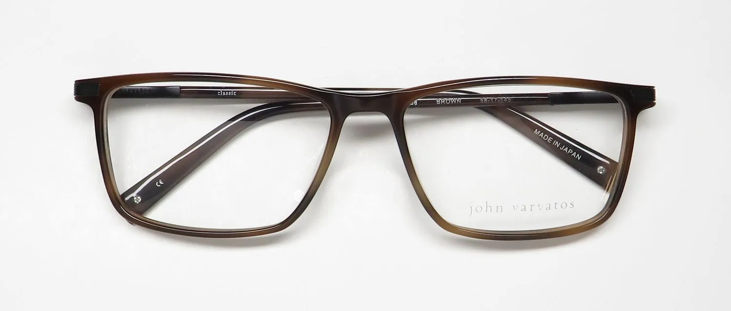 John Varvatos V408 brown Eyeglasses Brown 58mm 2