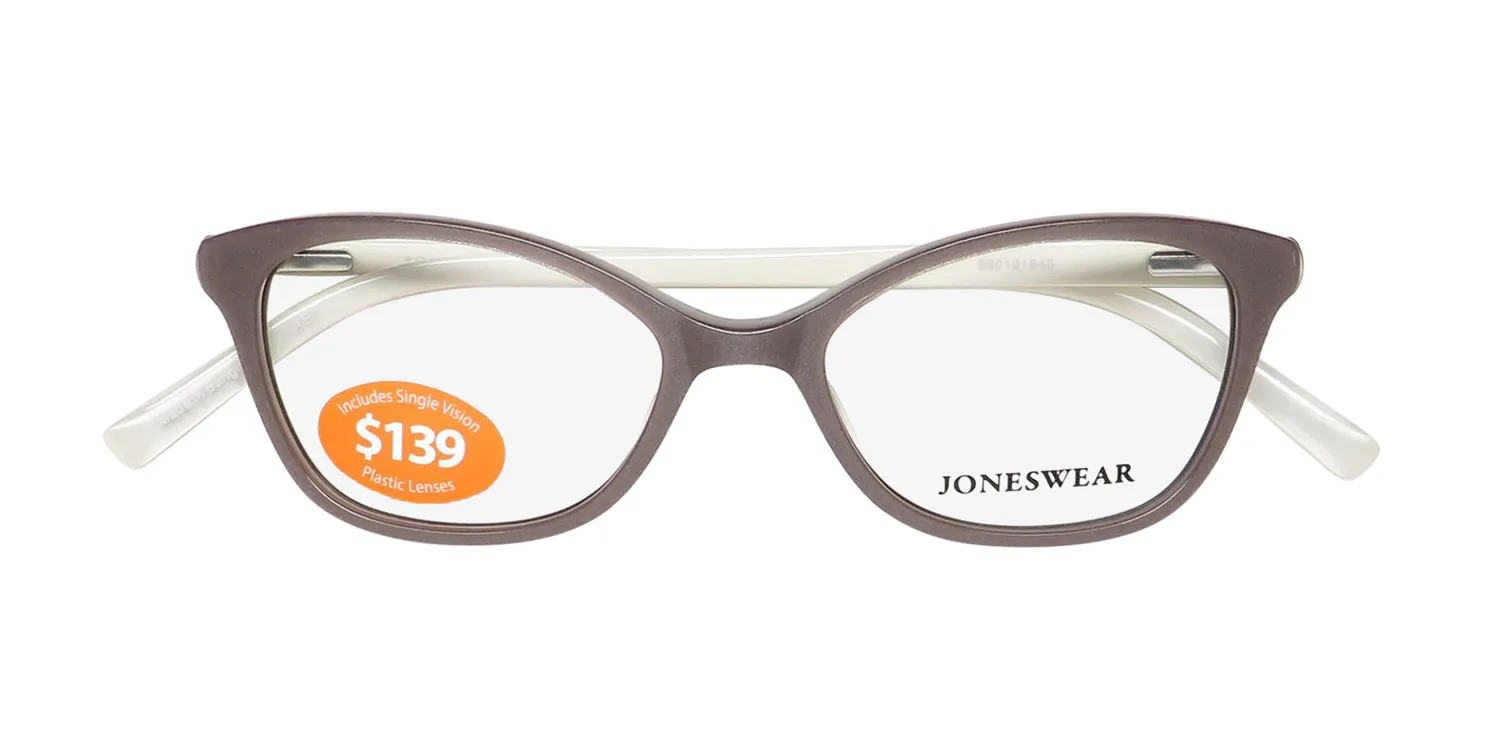 Jones New York Z109 Petite taupe Eyeglasses Taupe 47mm 2
