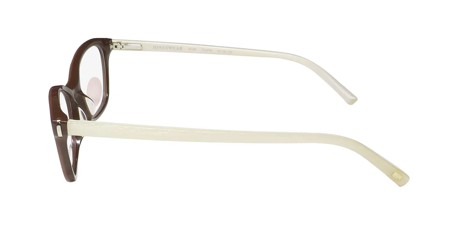 Jones New York Z109 Petite taupe Eyeglasses Taupe 47mm 4