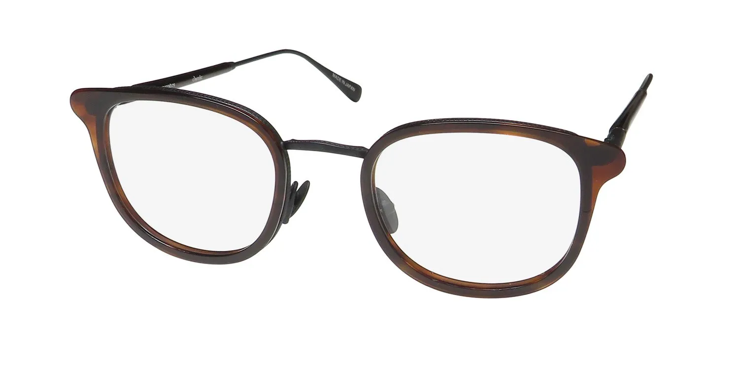 John Varvatos V410 brown Eyeglasses Brown 49mm