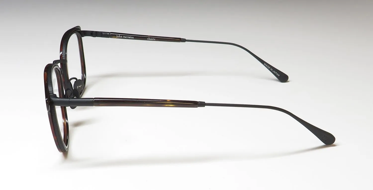 John Varvatos V410 brown Eyeglasses Brown 49mm 4