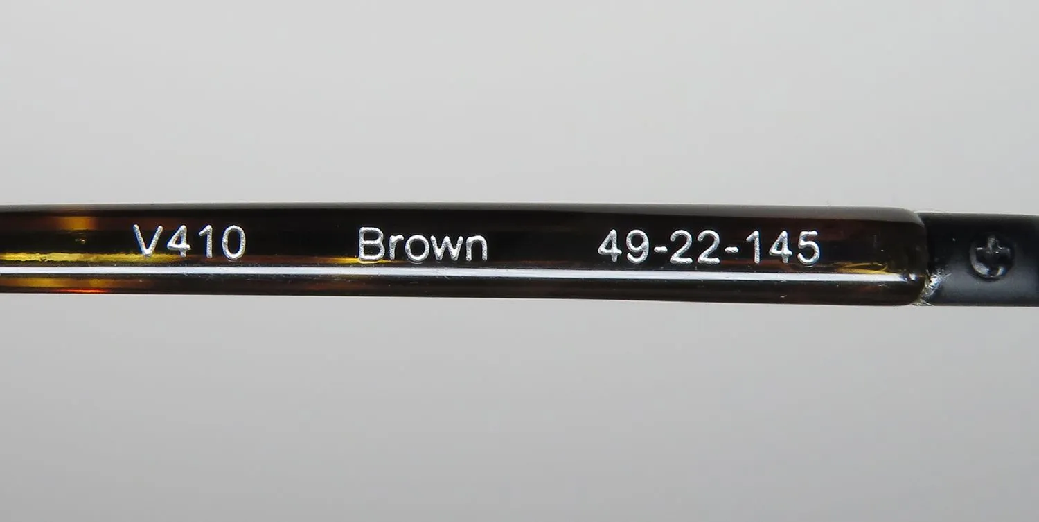 John Varvatos V410 brown Eyeglasses Brown 49mm 8