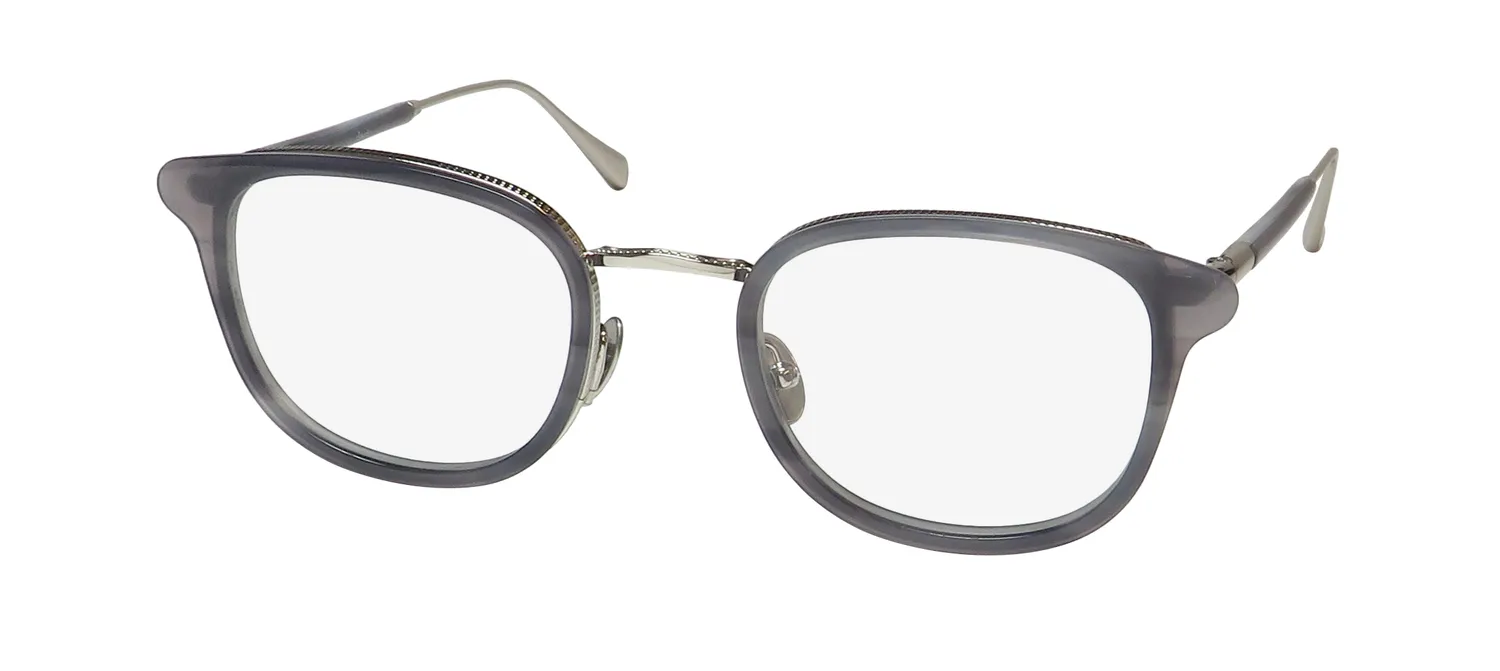 John Varvatos V410 smoke Eyeglasses Smoke 49mm