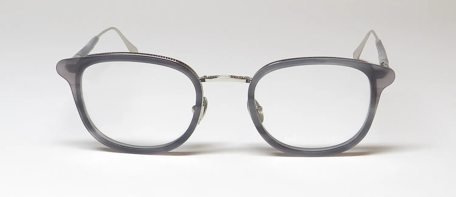 John Varvatos V410 smoke Eyeglasses Smoke 49mm 3