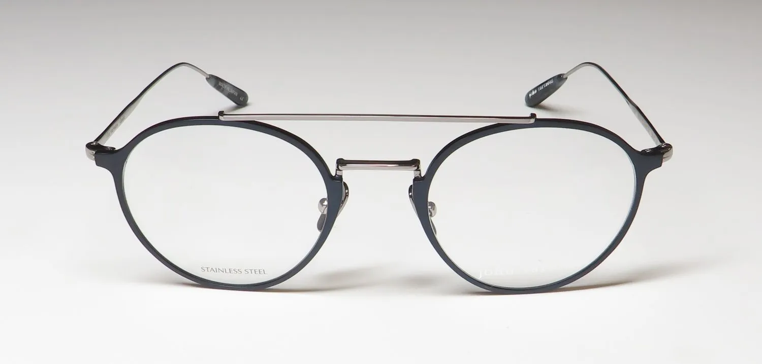 John Varvatos V174 navy/ gunmetal Eyeglasses Navy 50mm 3