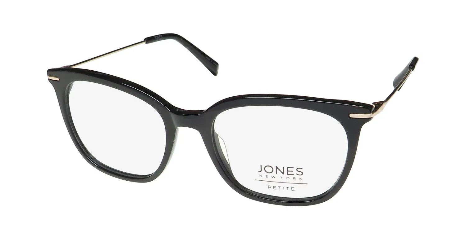 Jones New York J240 Petite black Eyeglasses Black 49mm