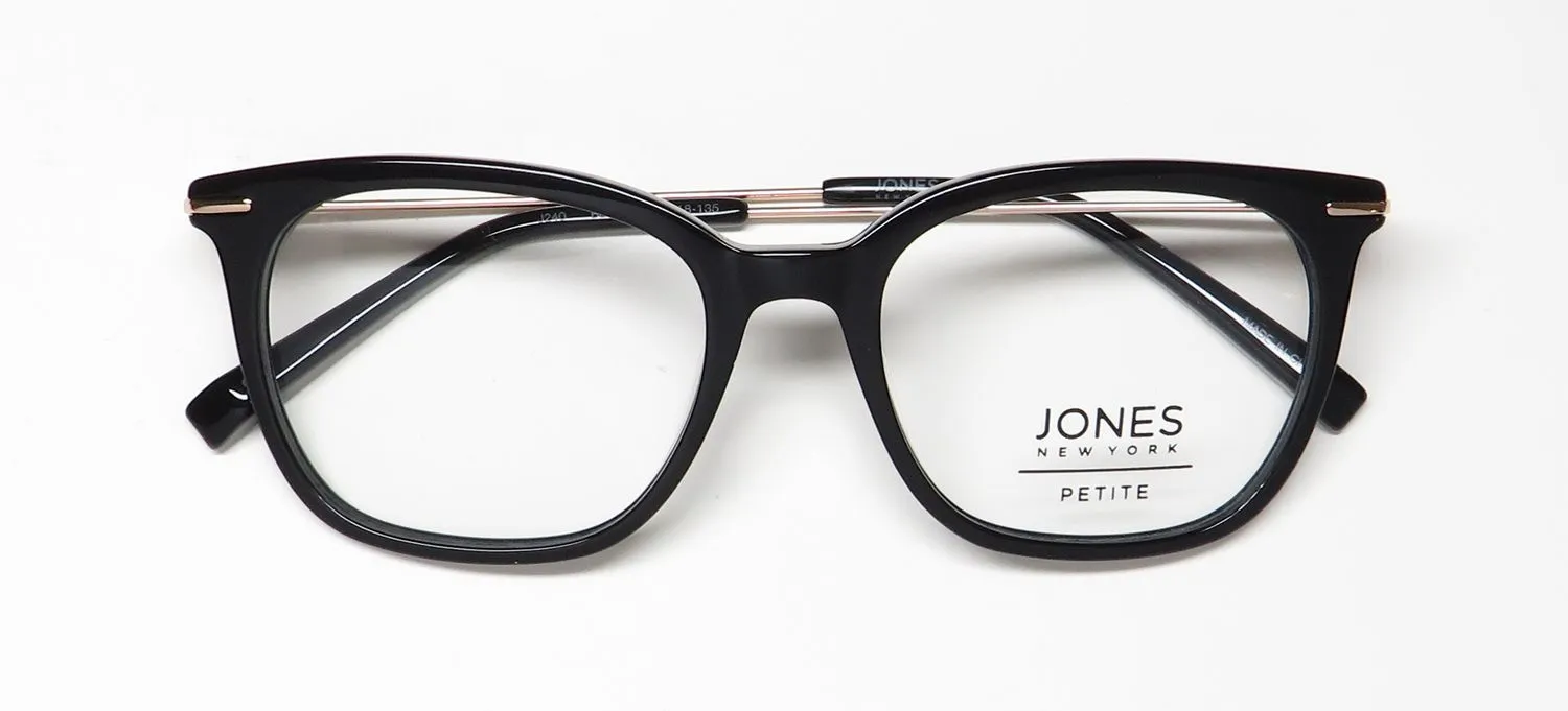 Jones New York J240 Petite black Eyeglasses Black 49mm 2