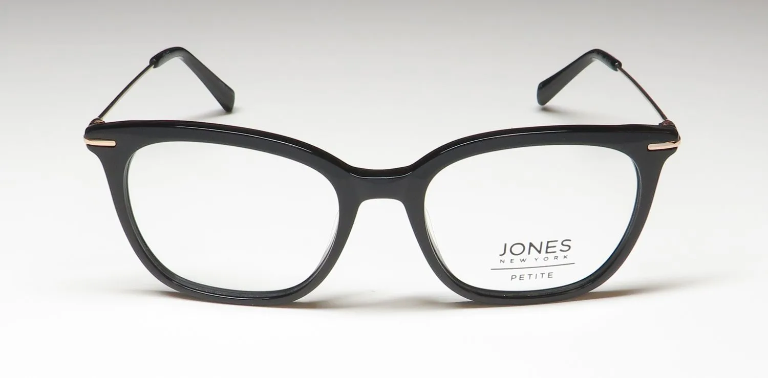 Jones New York J240 Petite black Eyeglasses Black 49mm 3