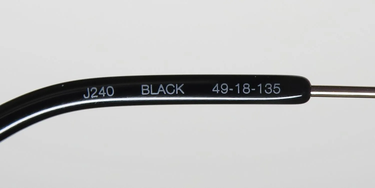Jones New York J240 Petite black Eyeglasses Black 49mm 8