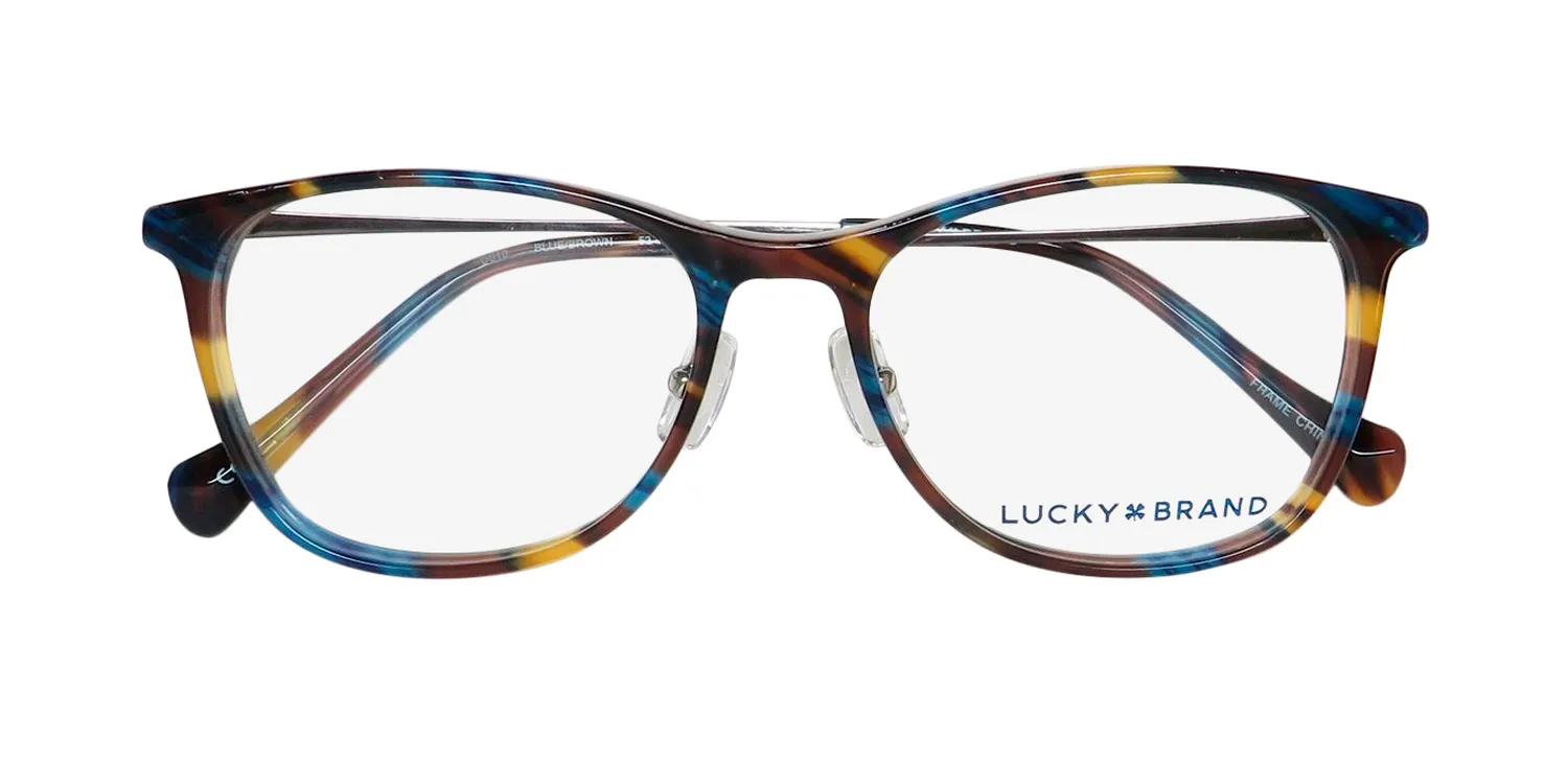 Lucky Brand D510 blue/ brown Eyeglasses Blue 52mm 2