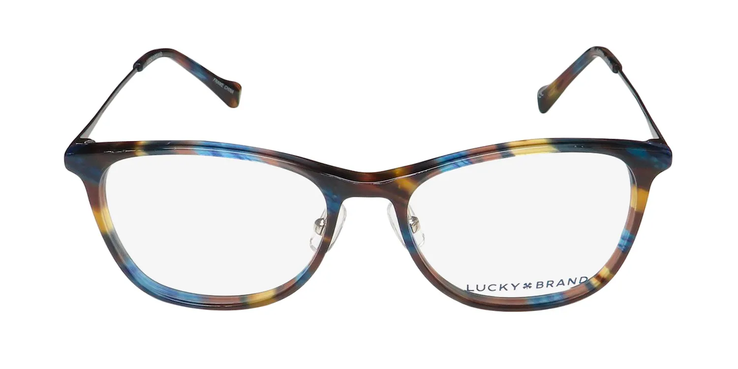 Lucky Brand D510 blue/ brown Eyeglasses Blue 52mm 3