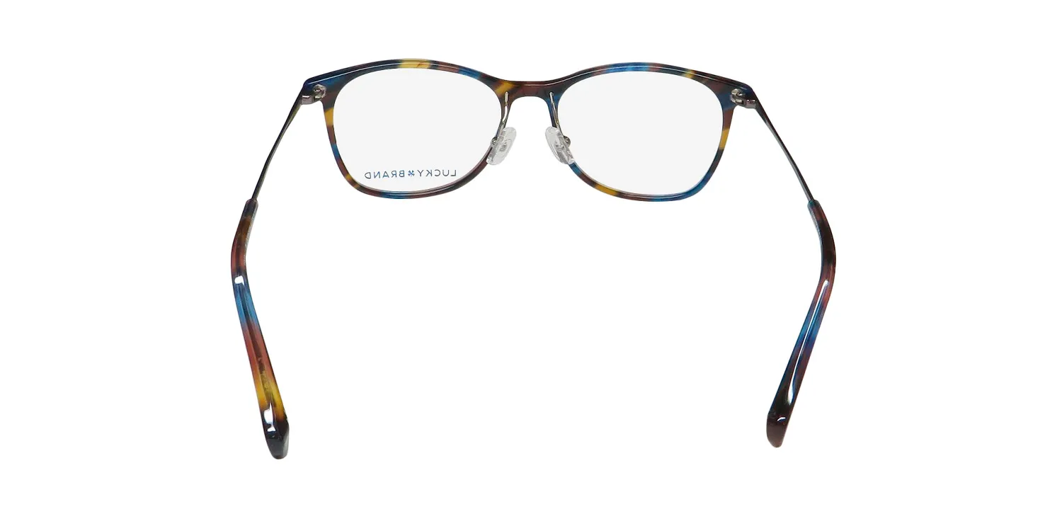 Lucky Brand D510 blue/ brown Eyeglasses Blue 52mm 5