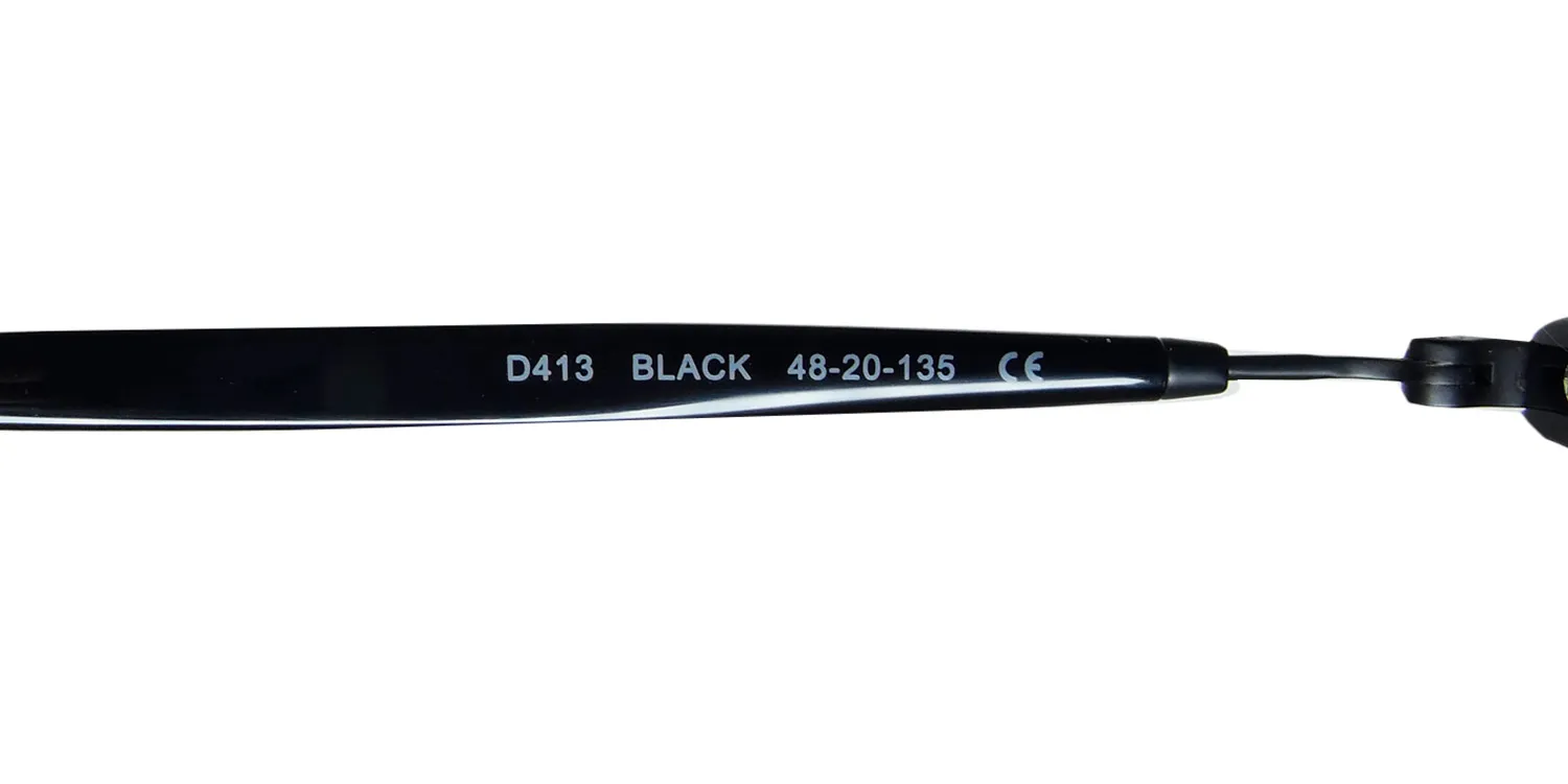 Lucky Brand D413 black Eyeglasses Black 48mm 8