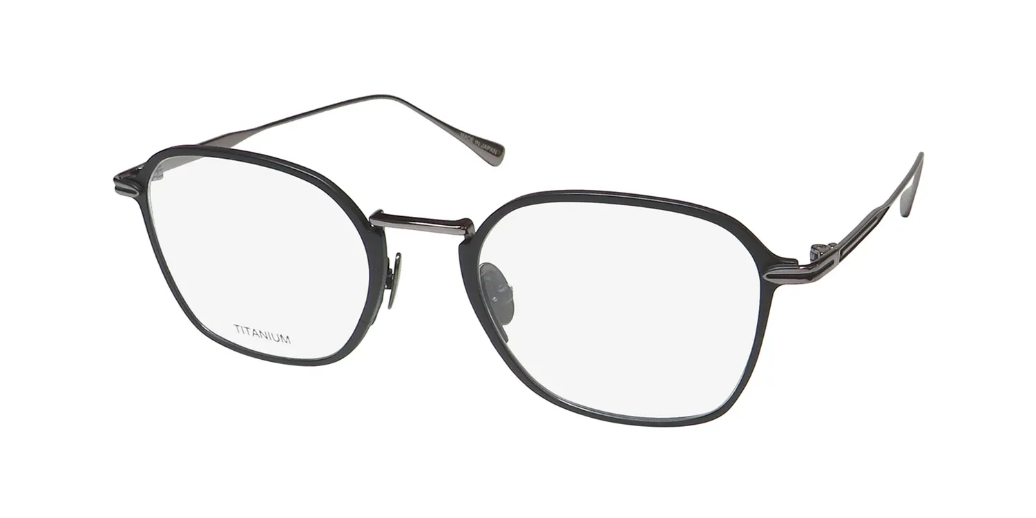 John Varvatos V180 black Eyeglasses Black 49mm
