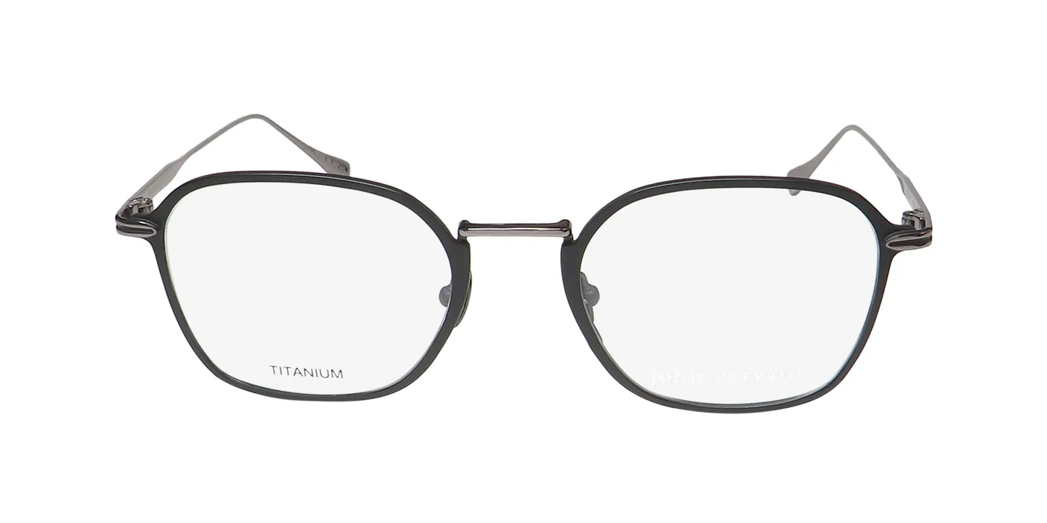 John Varvatos V180 black Eyeglasses Black 49mm 3