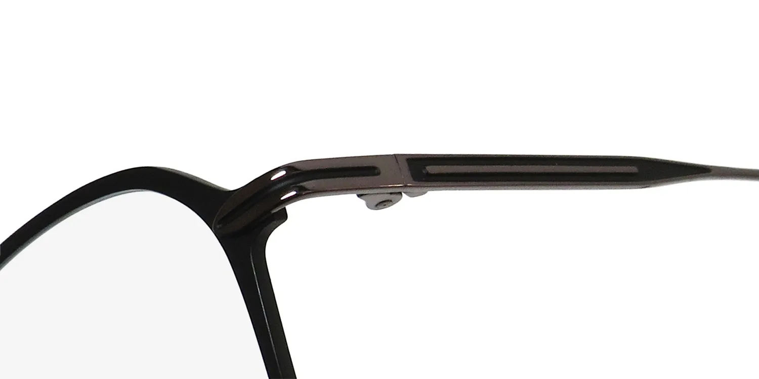 John Varvatos V180 black Eyeglasses Black 49mm 6