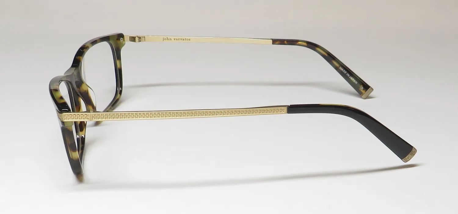 John Varvatos V412 black / tortoise Eyeglasses Black 54mm 4