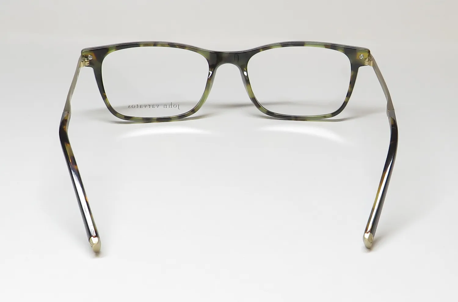 John Varvatos V412 black / tortoise Eyeglasses Black 57mm 5