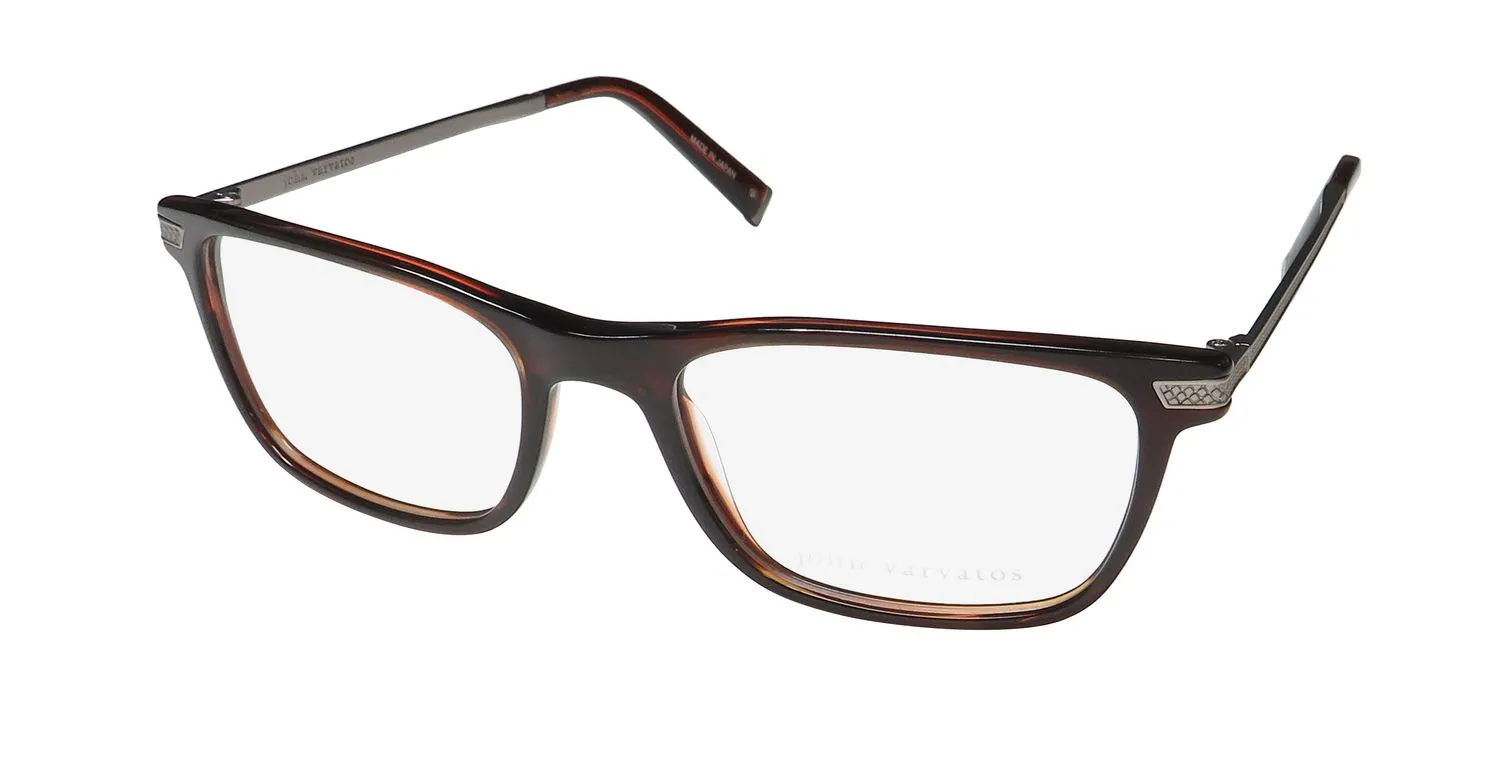 John Varvatos V412 brown Eyeglasses Brown 54mm