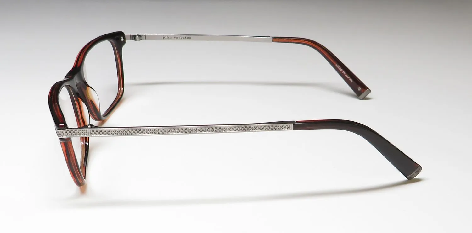 John Varvatos V412 brown Eyeglasses Brown 54mm 4