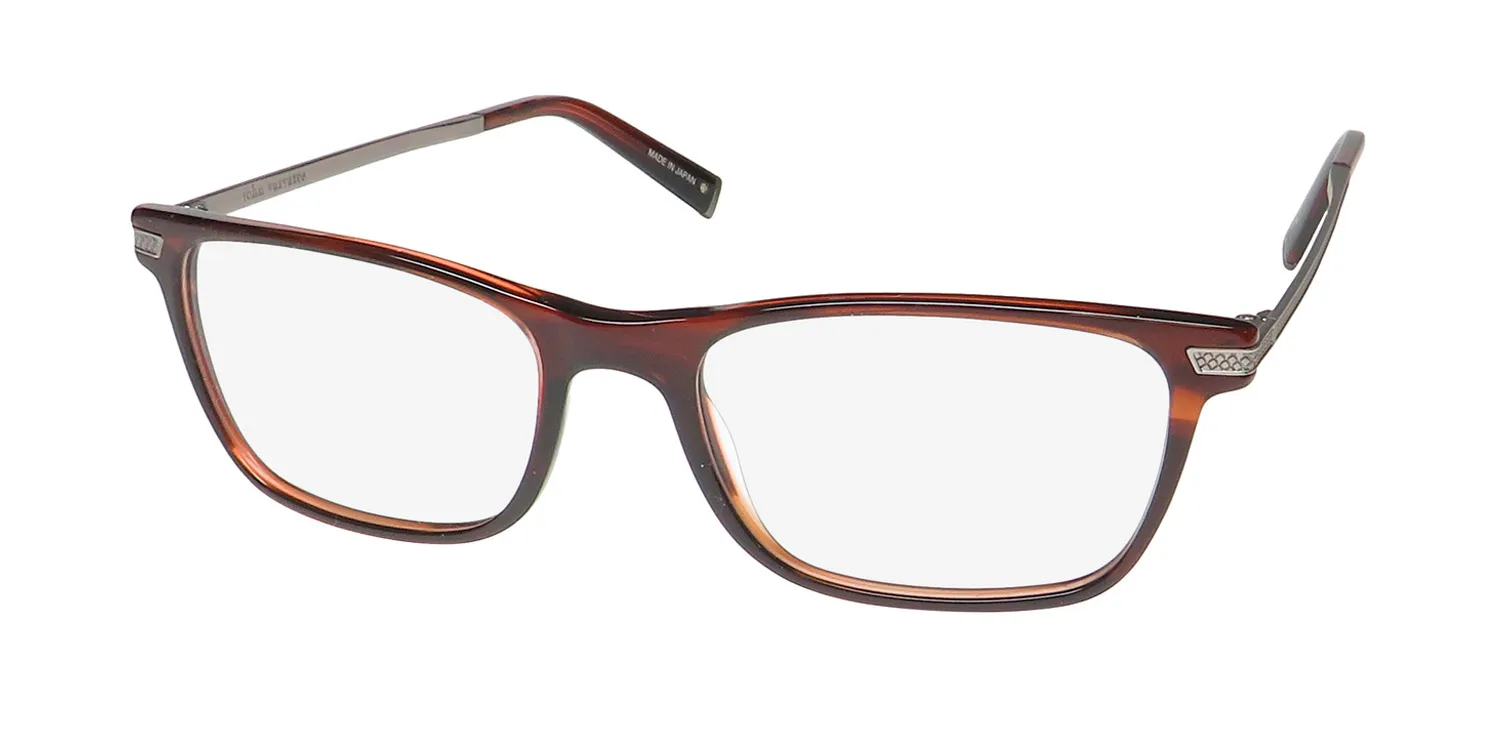John Varvatos V412 brown Eyeglasses Brown 57mm