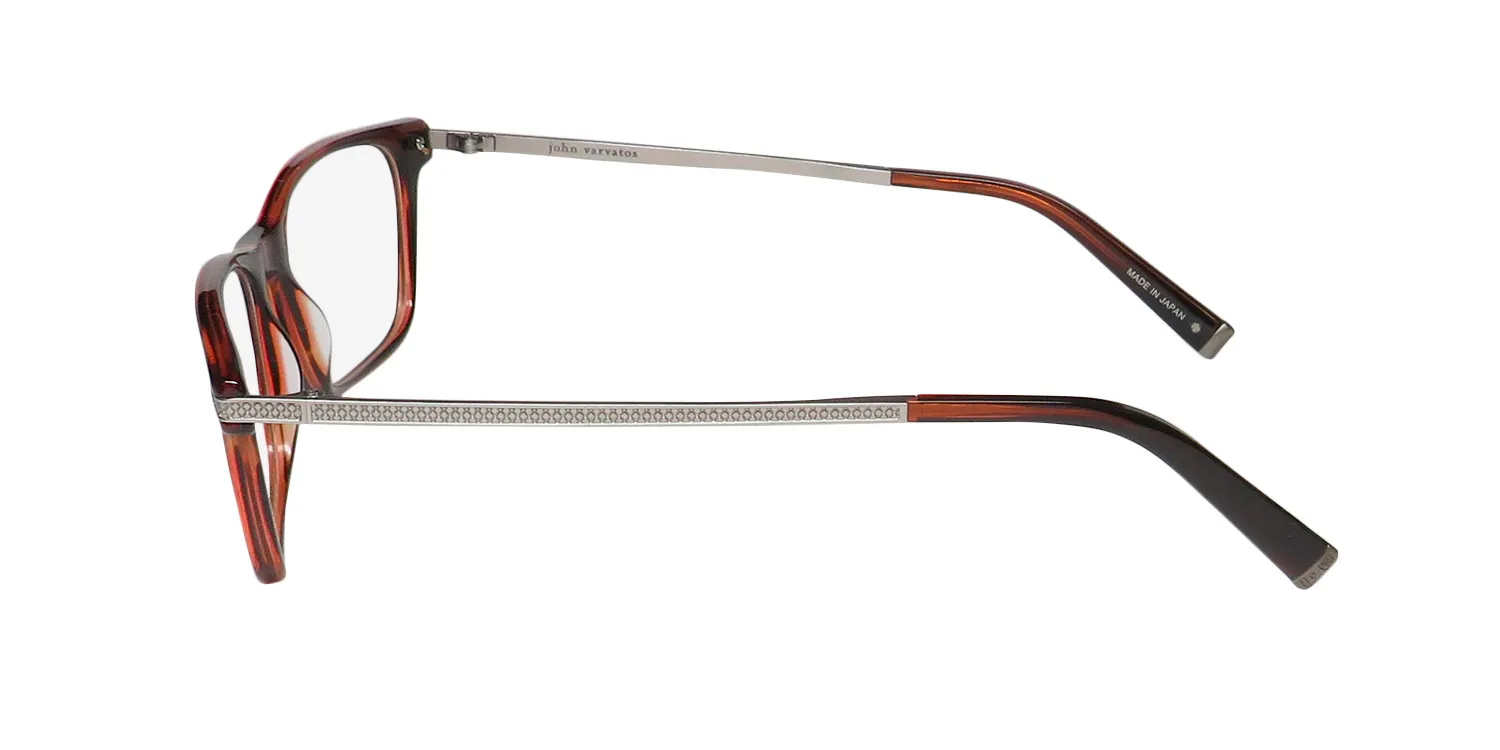 John Varvatos V412 brown Eyeglasses Brown 57mm 4