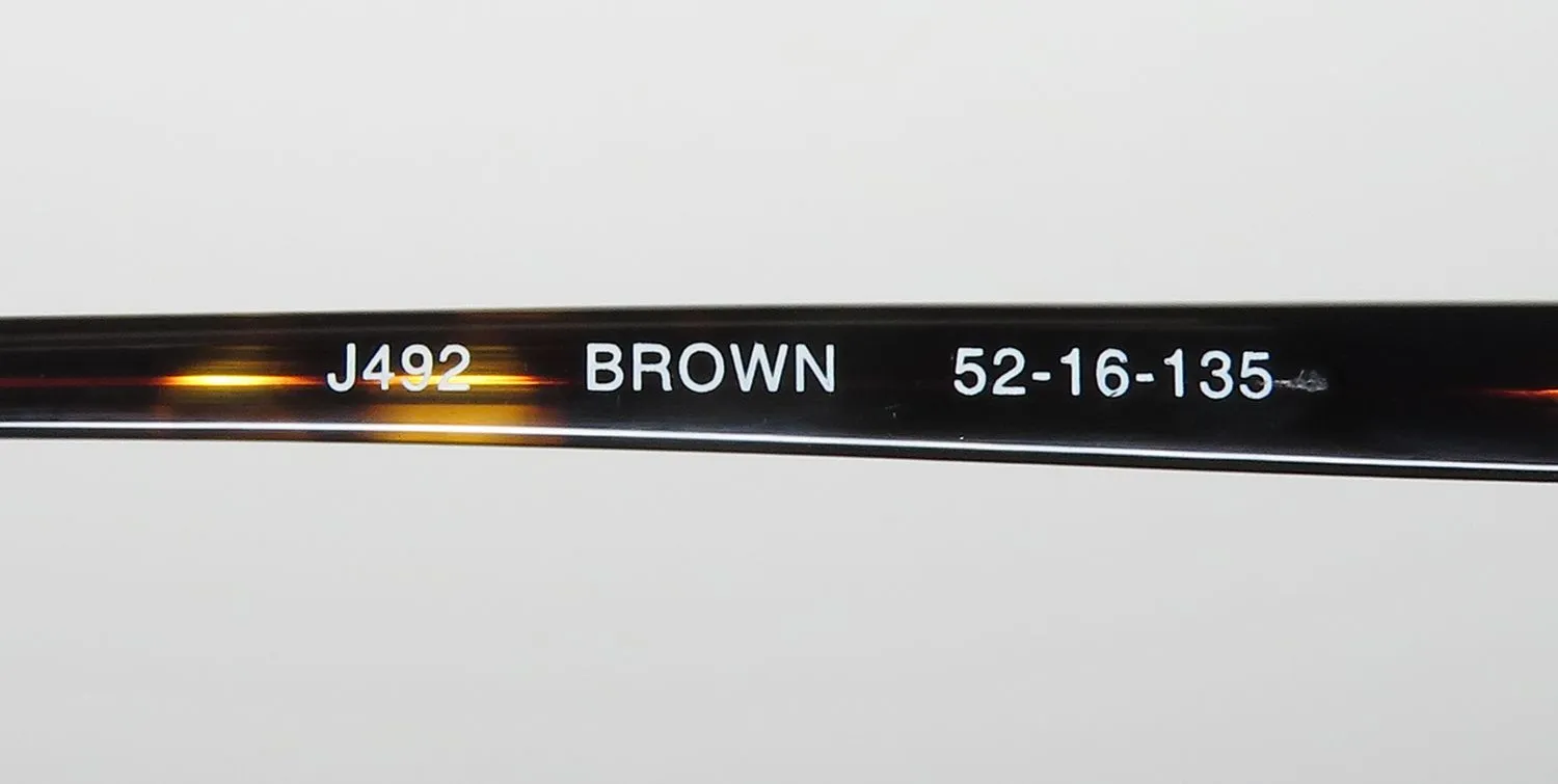 Jones New York J492 brown Eyeglasses Brown 52mm 8