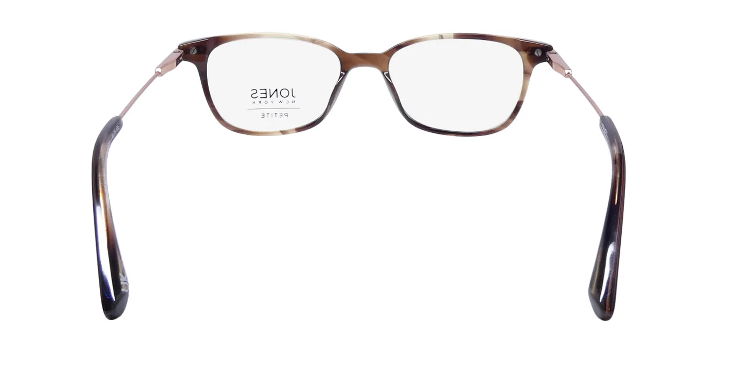 Jones New York J242 Petite brown horn Eyeglasses Brown Horn 48mm 5