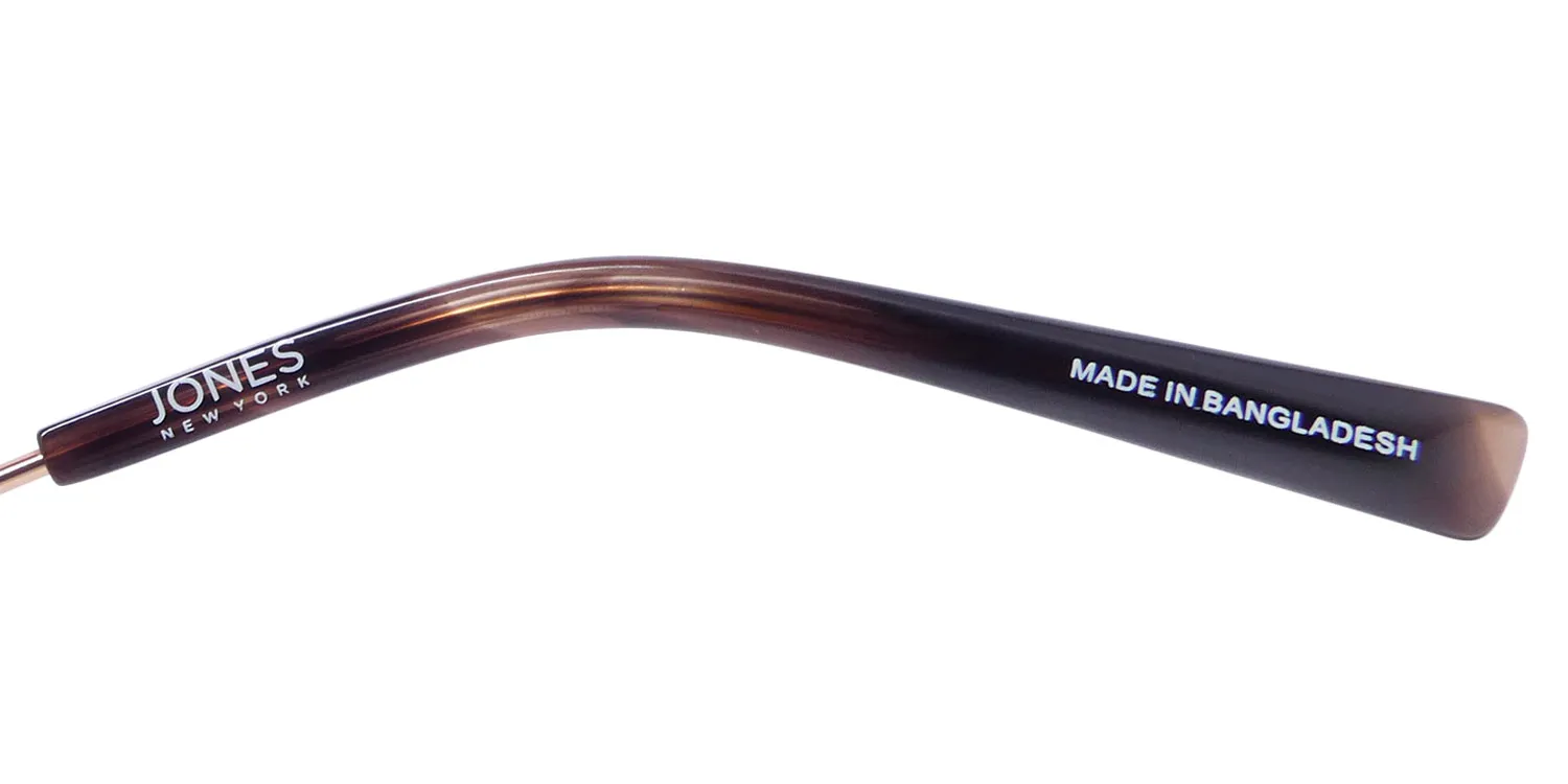 Jones New York J242 Petite brown horn Eyeglasses Brown Horn 48mm 7