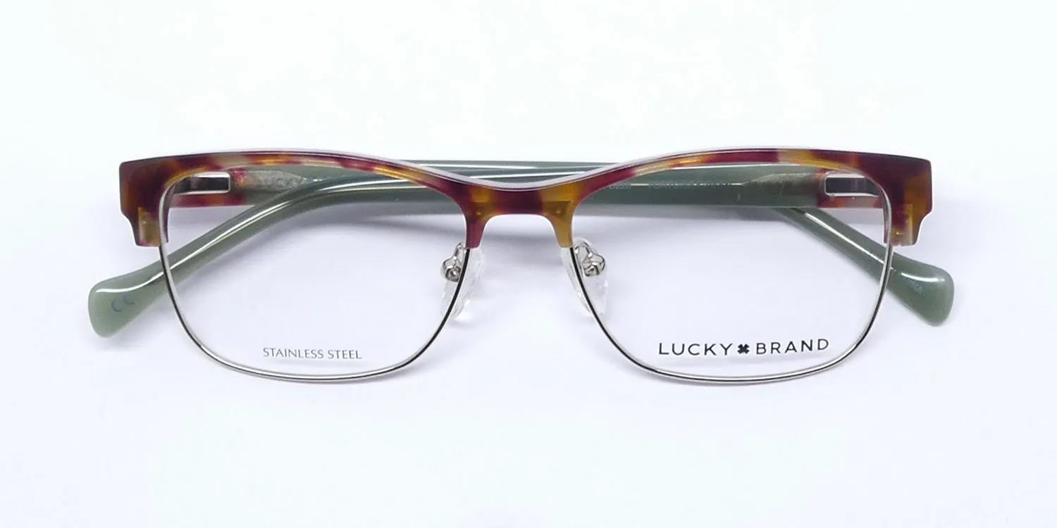 Lucky Brand D228 tortoise green Eyeglasses Tortoise Green 52mm 2