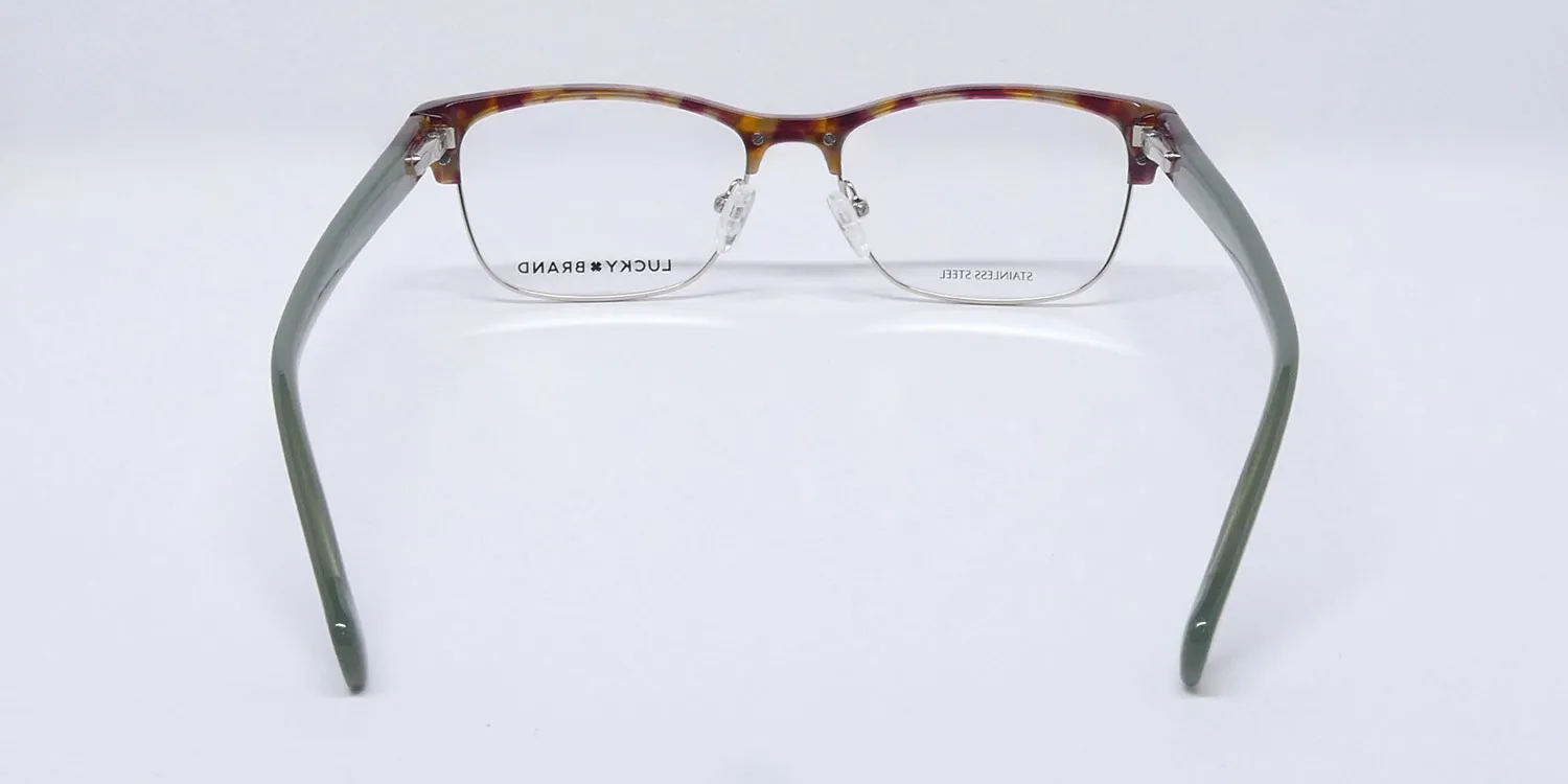 Lucky Brand D228 tortoise green Eyeglasses Tortoise Green 52mm 5