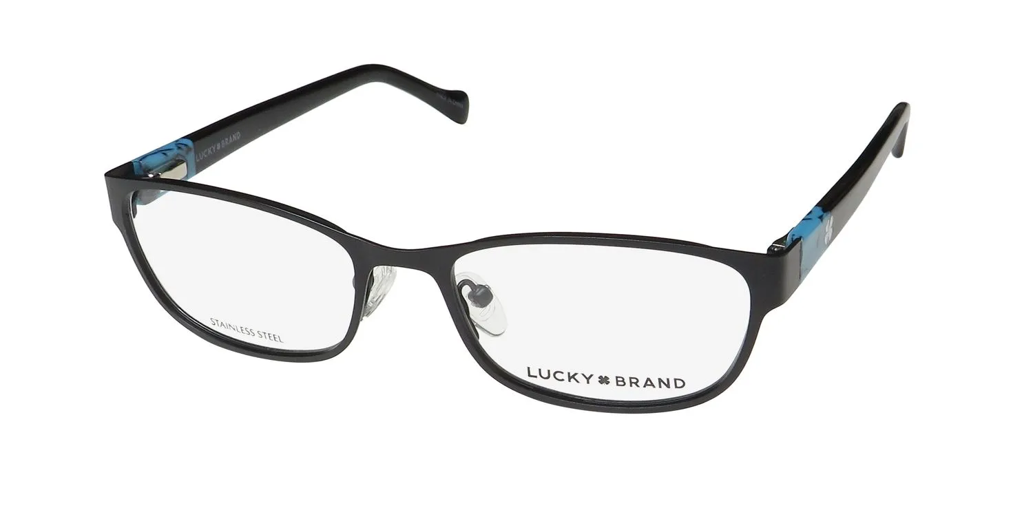 Lucky Brand D121 black/ blue Eyeglasses Black 51mm