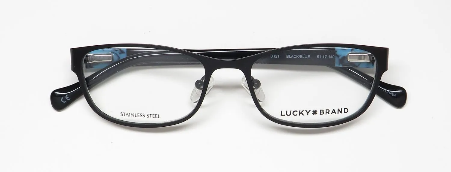 Lucky Brand D121 black/ blue Eyeglasses Black 51mm 2