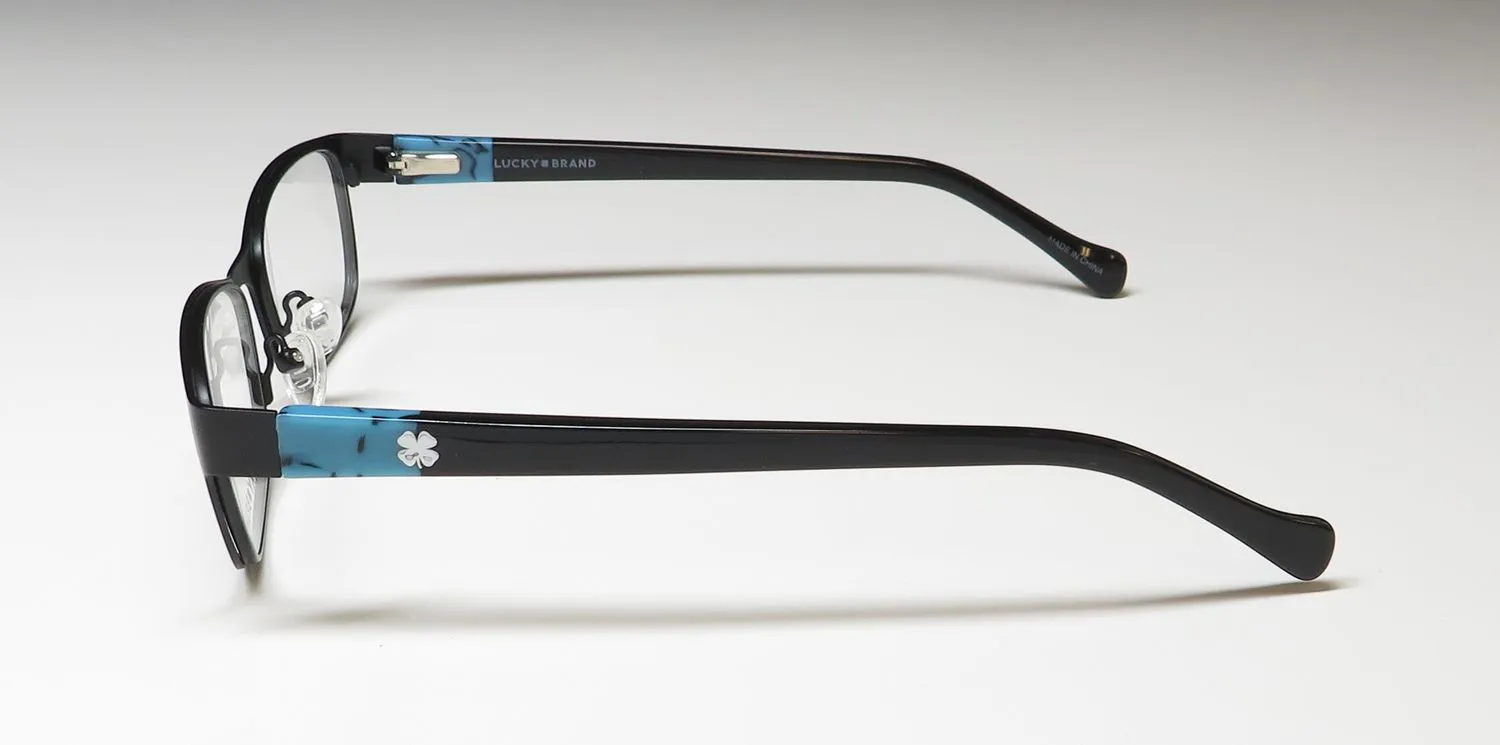 Lucky Brand D121 black/ blue Eyeglasses Black 51mm 4